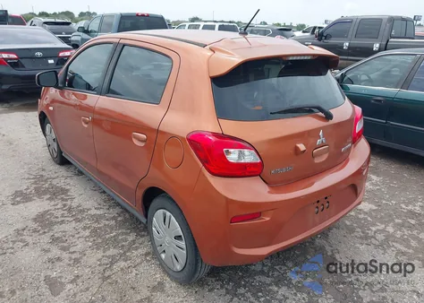2018 Mitsubishi Mirage Es from USA, damaged, VIN ML32A3HJXJH009363